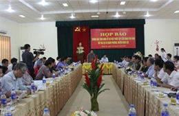 Họp báo về vụ việc tại xã Nghi Phương, huyện Nghi Lộc